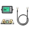 TK15 Battery Coulometer 50A 100A 350A Lithium Battery Capacity Tester Voltage Current Residual Power Indicator Battery Monitor 3