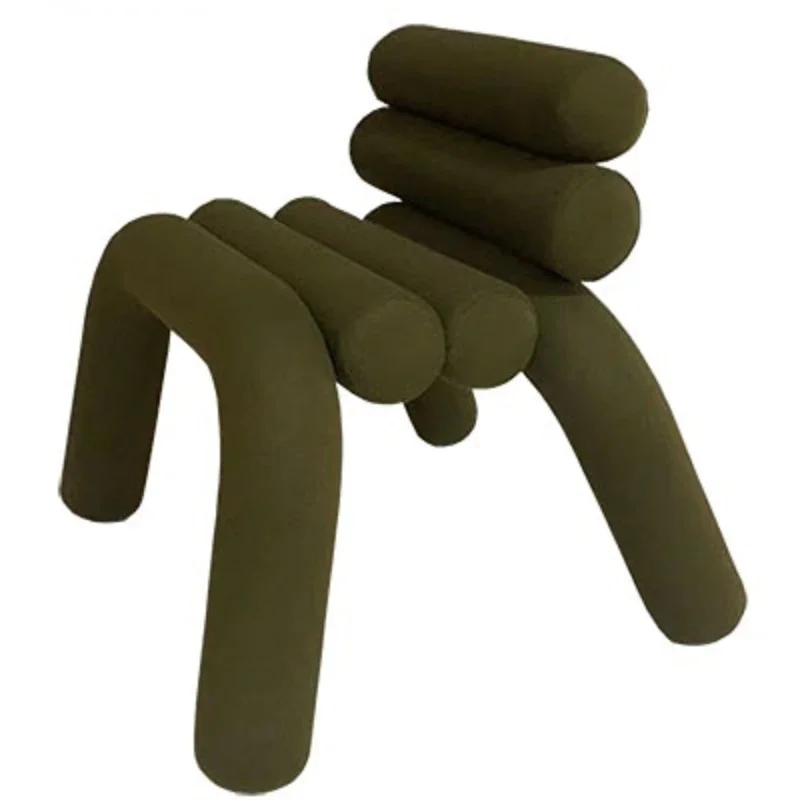 

Современный дизайнерский стул для отдыха, в форме одного стула, стула-муравьев, креативный тканевый диван-стул, шаблон для комнаты, маленький стиль