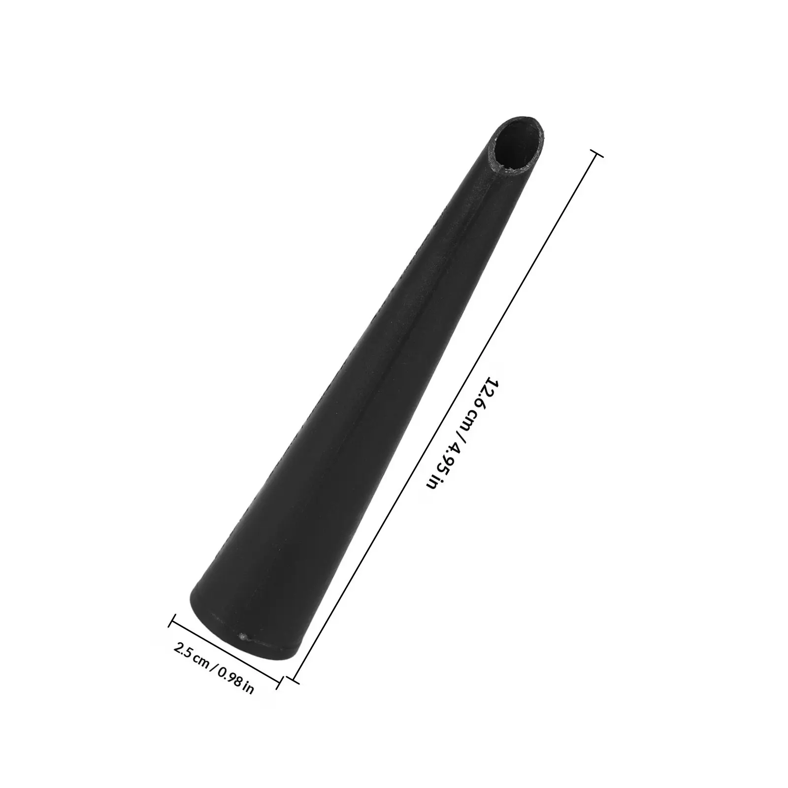 교체 가능한 플라스틱 송풍기 튜브 송풍기용 긴 평면 노즐 공기 건조기 확장 집중기 부착물 재사용 가능 견고함