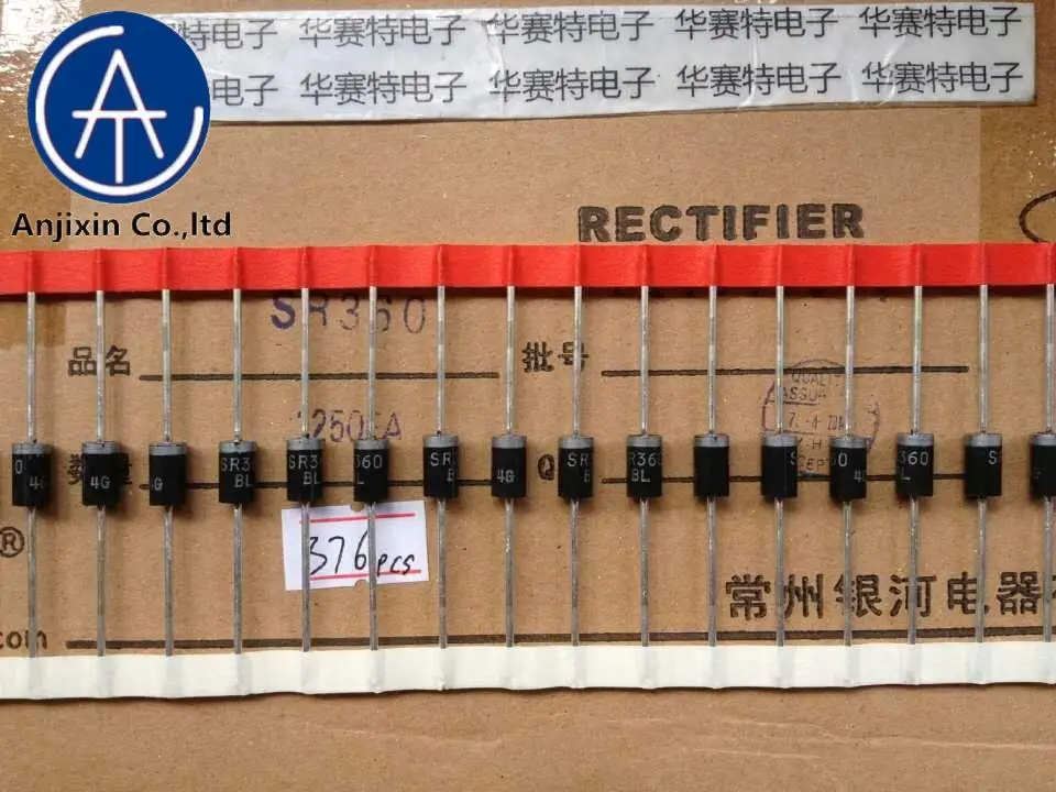 

30 шт. 100% оригинальный новый SR360 DO-201AD диод Шоттки 3A 60V