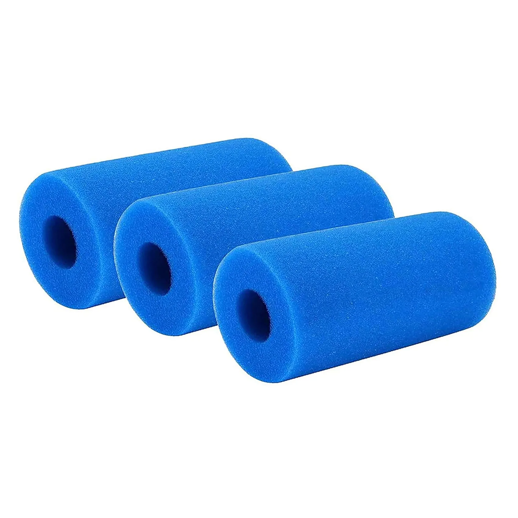 Cartucho de esponja para filtro de piscina, herramienta limpiadora de bañera de hidromasaje, lavable y reutilizable, para Intex tipo a, paquete de 3 unidades