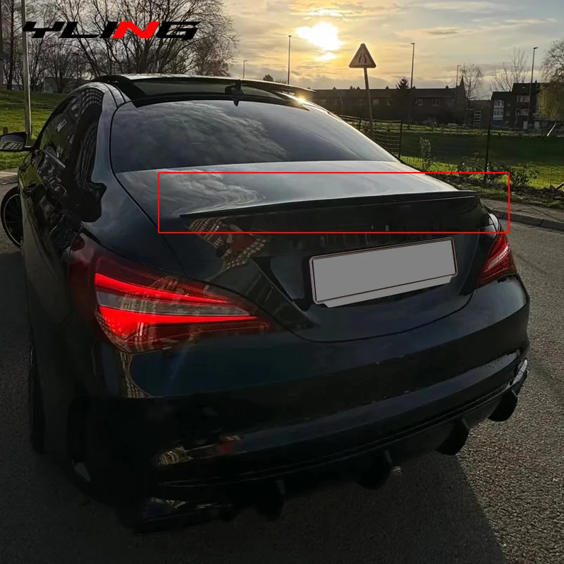 Car Rear Wing Spoiler Mercedes Benz CLA Class 2013-