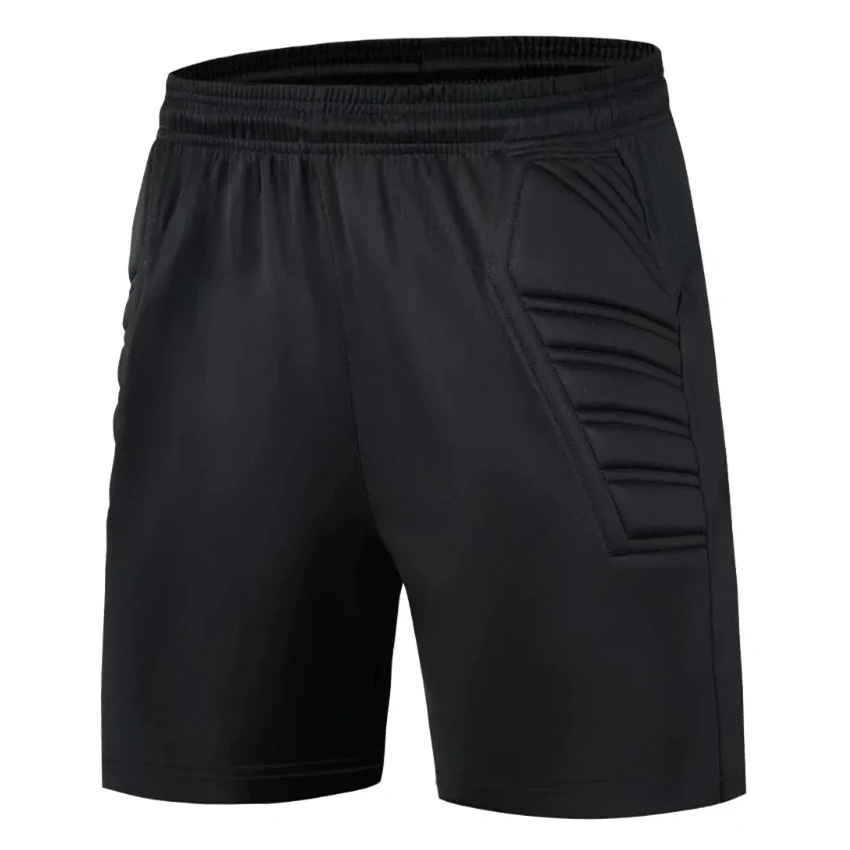Men Shorts Team Uniform Sets Men Kids Soccer Goalkeeper Training Shorts Football Rugby Shorts Sports Goal Keeper Goalie Knee Hip Pad Sponge Protection