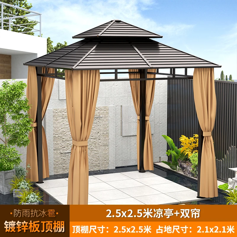 

Outdoor Garden Bioclimat Aluminum Gazebo Pergola Roof