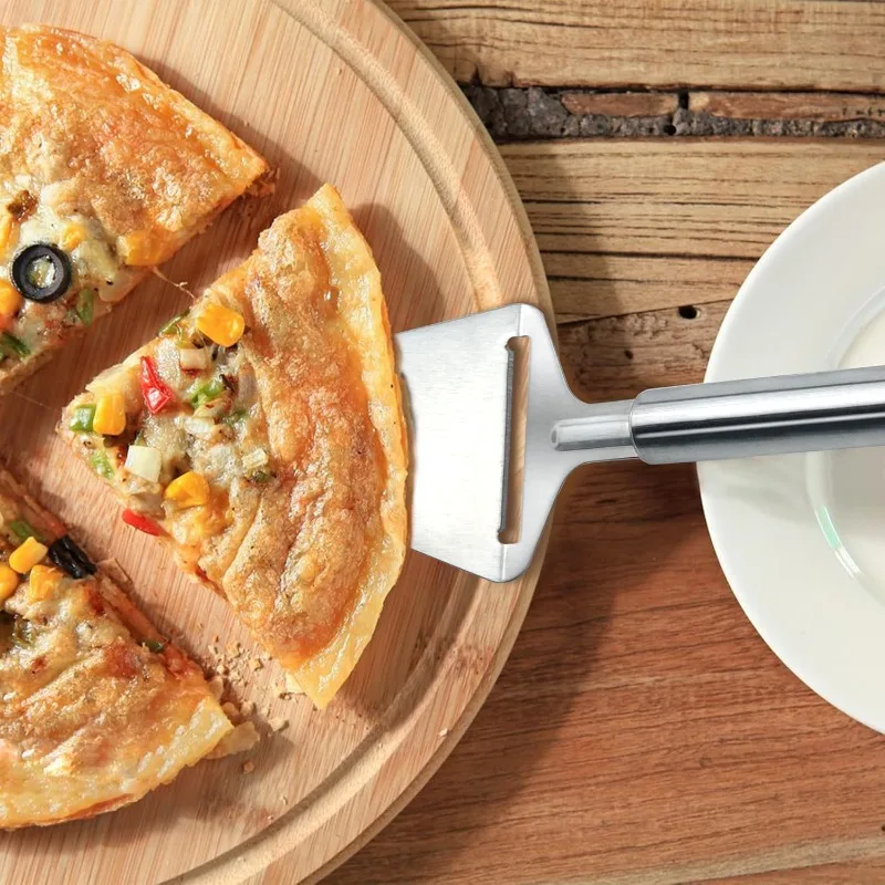 Stainless Steel Cheese Slicer & Cutter - Multi-Functional, Dishwasher Safe for Kitchen, Cooking, Deli &Food Preparation (Silver)