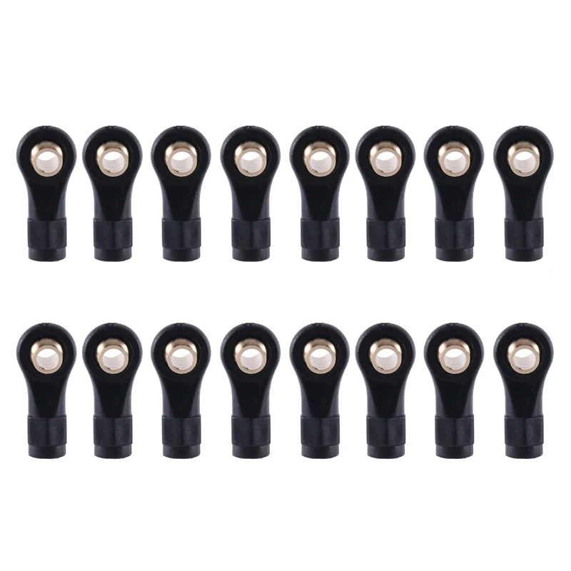 

16PCS Plastic Rod Ends Link Balls Head Linkage Joint For Traxxas TRX4M 1/18 RC Crawler Car Upgrade Parts Accessories