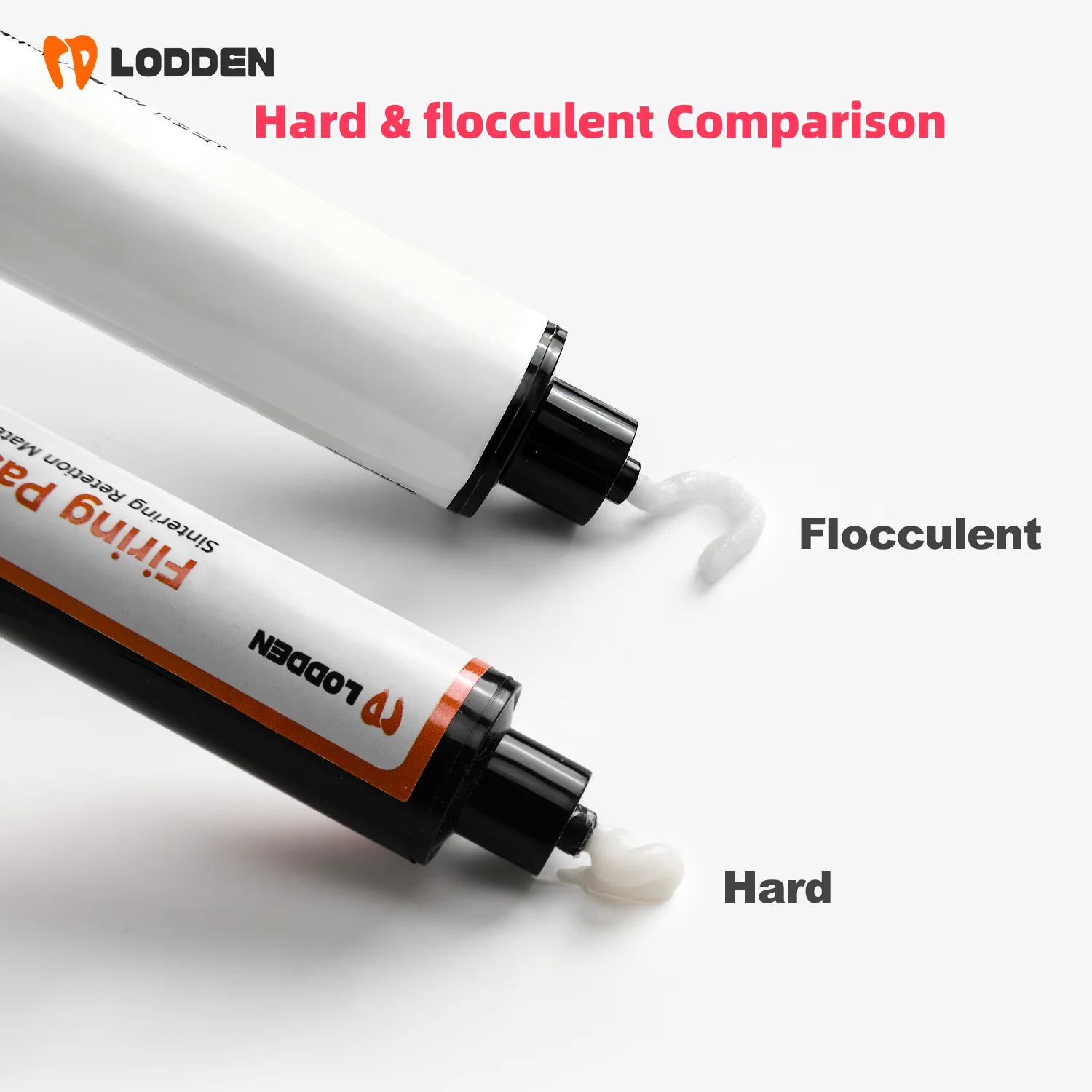 LODDEN 5 Stück Dentallabor-Brenpaste zur Befestigung von Veneers, Kronen und Brücken im Sinterofen während des Verglasungsprozessmaterials – Detail 1