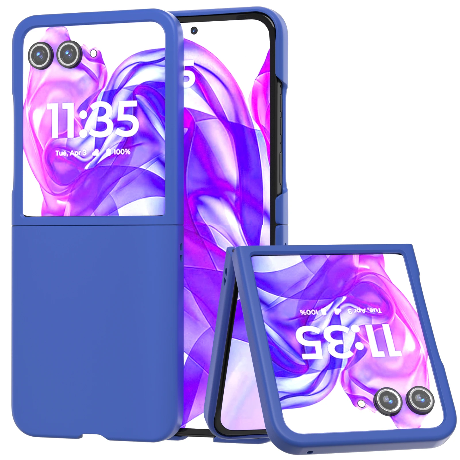 Luxurious Skin Feel Case with Hinge Protection and Anti-Scratch Lightweight Design