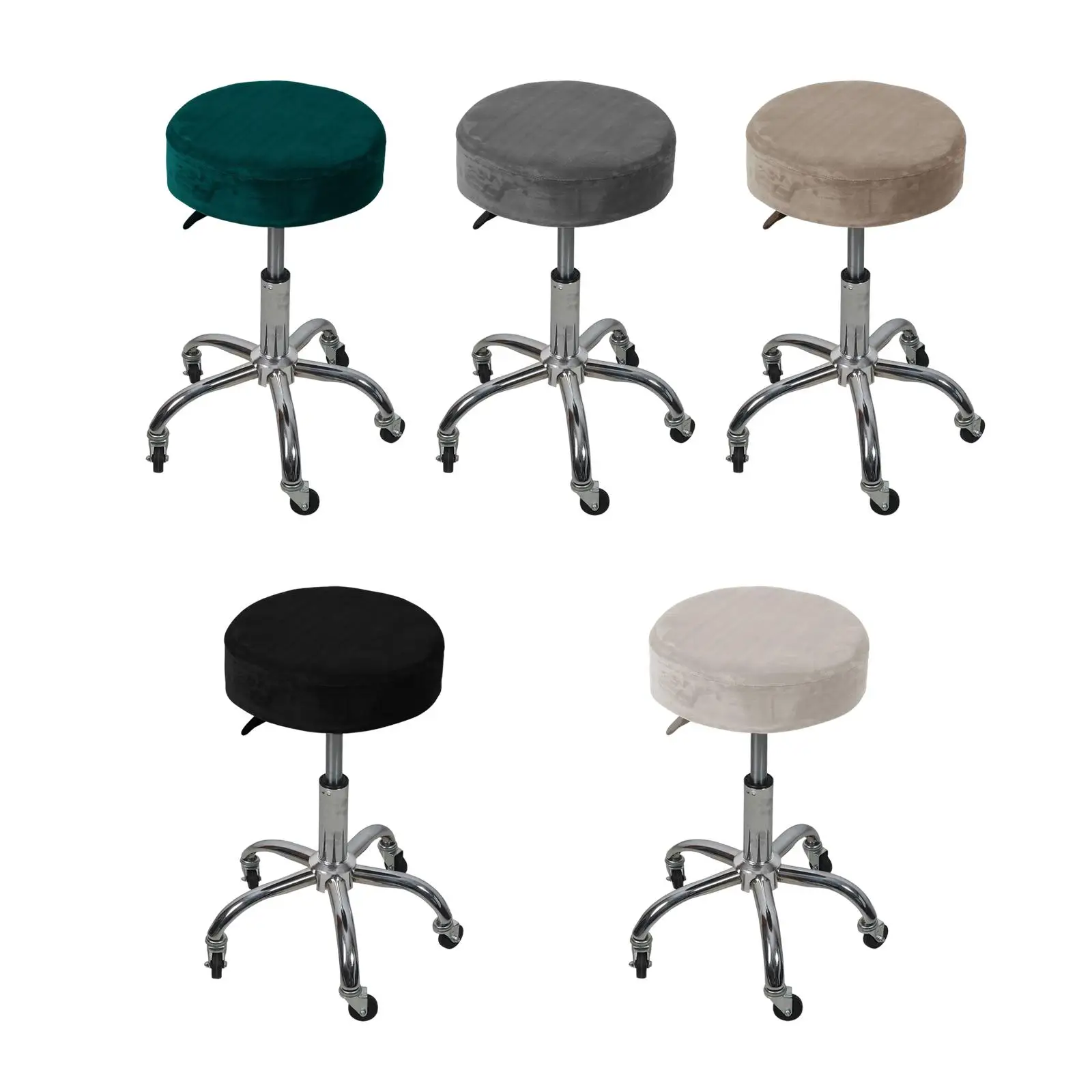 Bar Stool Cover Dustproof Replacements Cover Slipcover Seat Cushion Covers, Seat Cafe Decoration