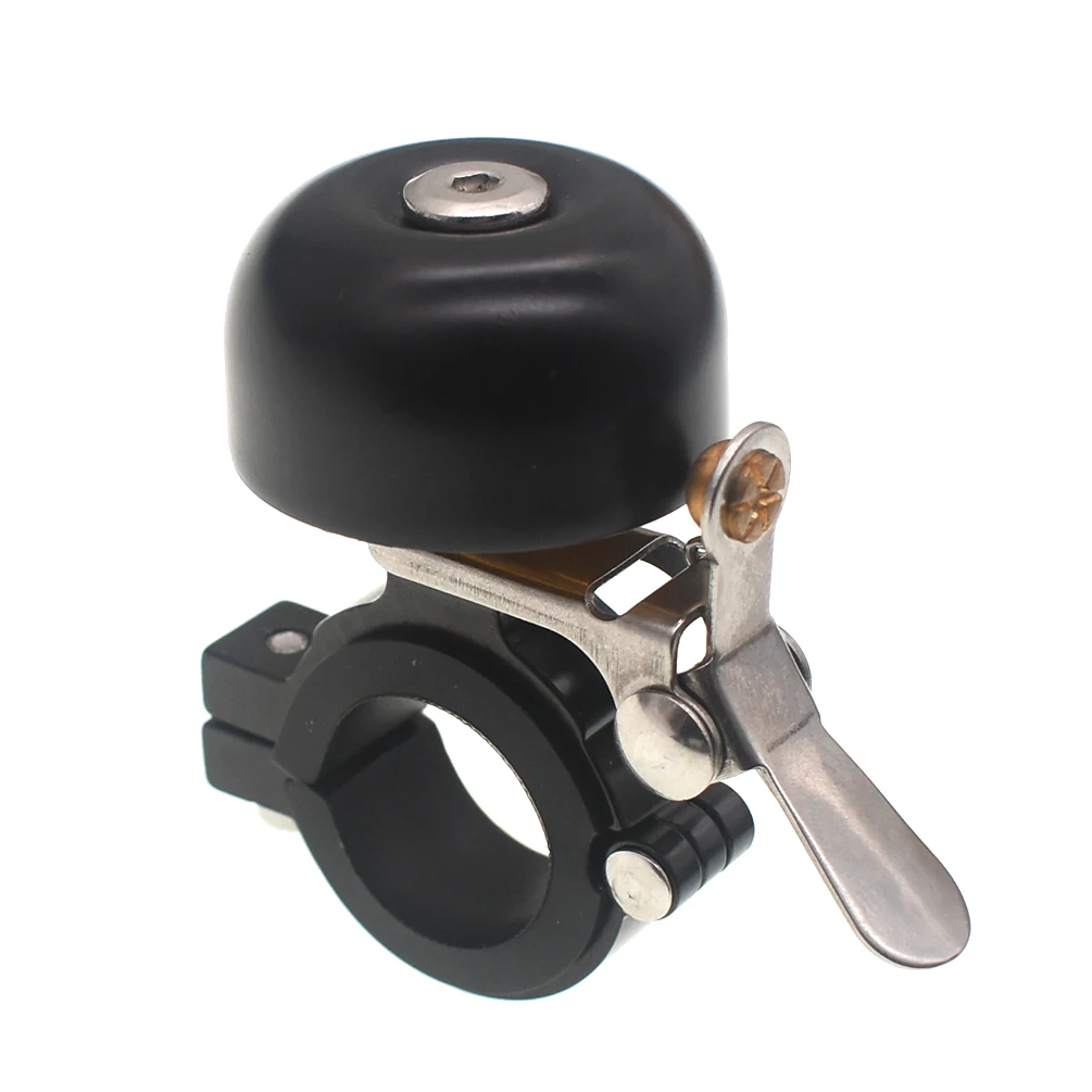 Sonnette De Vélo Paliston – Cloche Aluminium, 3 Styles Et 7 Couleurs, Son Clair, Installation Facile, Mini-tournevis Inclus !