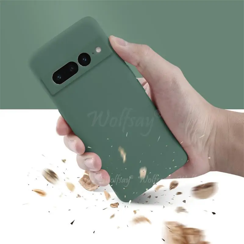 Luxe Silicone Rubber Phone Protector Case - Sleek TPU Design