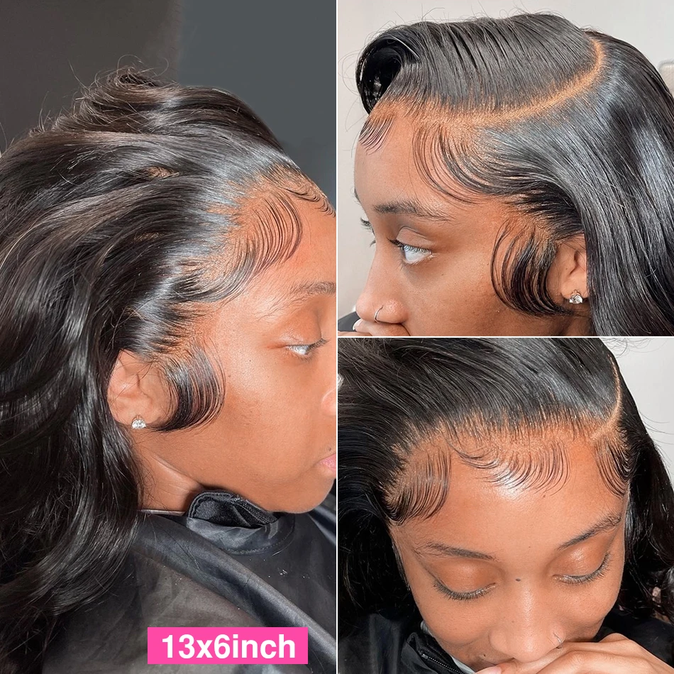 Body Wave Lace Front Wig Full Lace Human Hair Wigs For Black Women 34 Inch 13x4 13x6 Hd Lace Frontal Wig Deep Wave Frontal Wig 3