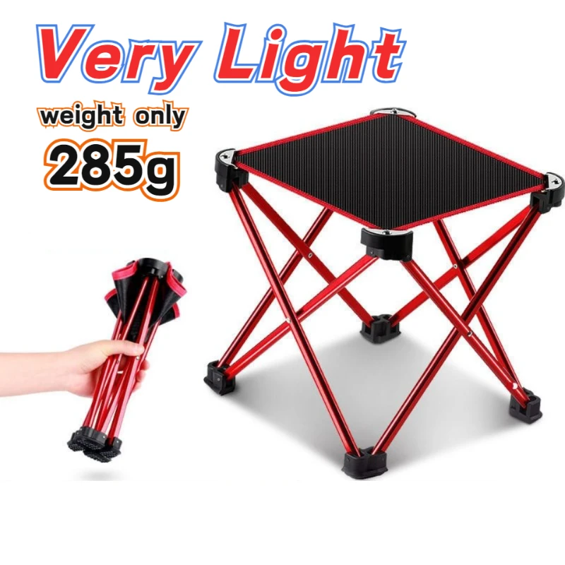 Outdoor Folding Chair Foldable Stool Hiking Camping Fishing Picnic Portable Stable Light Lightweight Camping Chair folding stool folding chair