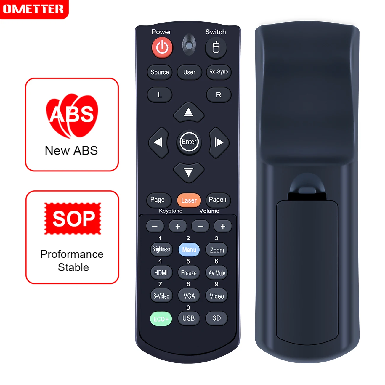 

Remote Control For Optoma BR-5043N S303 W303 X303 BR320 BR325 X501 WX31 EH501 DH1011 BR-5042L W304M H181X ZX210ST DLP Projector