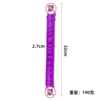 Long Double Dildo Penis Games Adults Anal Plug For Women Gay Sex Toys Erotic Prostate Massager Lesbian Anus Vagina Masturbation 6