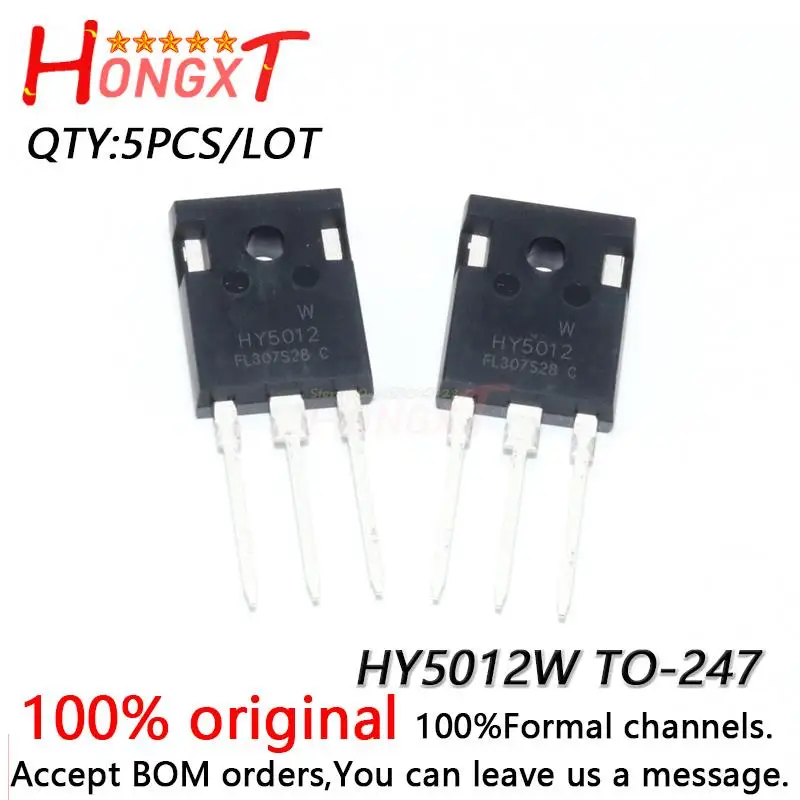 

5 шт. 100% Новый оригинальный HY5012W HY5012 in-line TO-247 125V 300A N-channel MOSFET