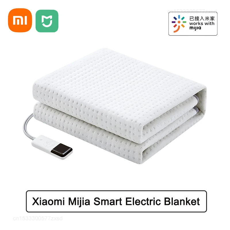 Iconic Brand Mijia Smart Electric Blanket MJDRT018H Intelligent Dual-zone Independent Temperature Control Digital Display 220V/140W