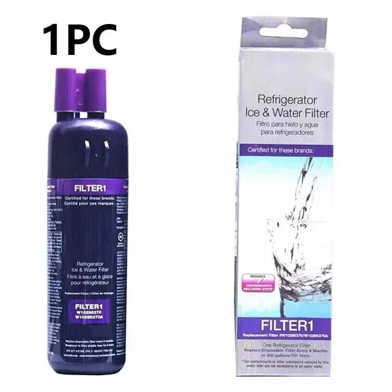 Water Filter Refrigerator Ice for Whirlpool W10295370 W10295370A Kenmore Maytag KitchenAid Amana Jenn-Air 1Pcs