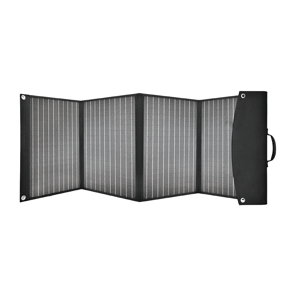 

Maxbo новый дизайн 40 Вт 50 Вт 80 Вт 100 Вт для кемпинга лодки RV путешествия дома автомобиля черная портативная солнечная панель