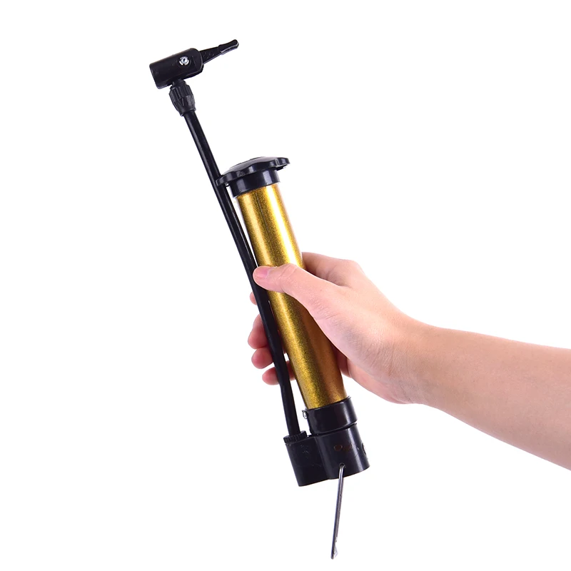 Description Picture 5 of item1Pcs Bicycle Pump Inflator Cycling Hand Mini High Pressure Air Ball Pump For Football Basketball Bike Accessories Bicycle Pumps