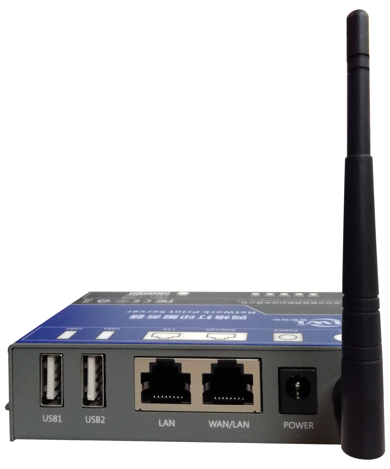 Zlwl Ps2000 Series Smart Printer Server Server Di Stampa Wifi Server Di Stampa Wireless Con 2 Porte Usb Per Stampante Domestica Da Ufficio