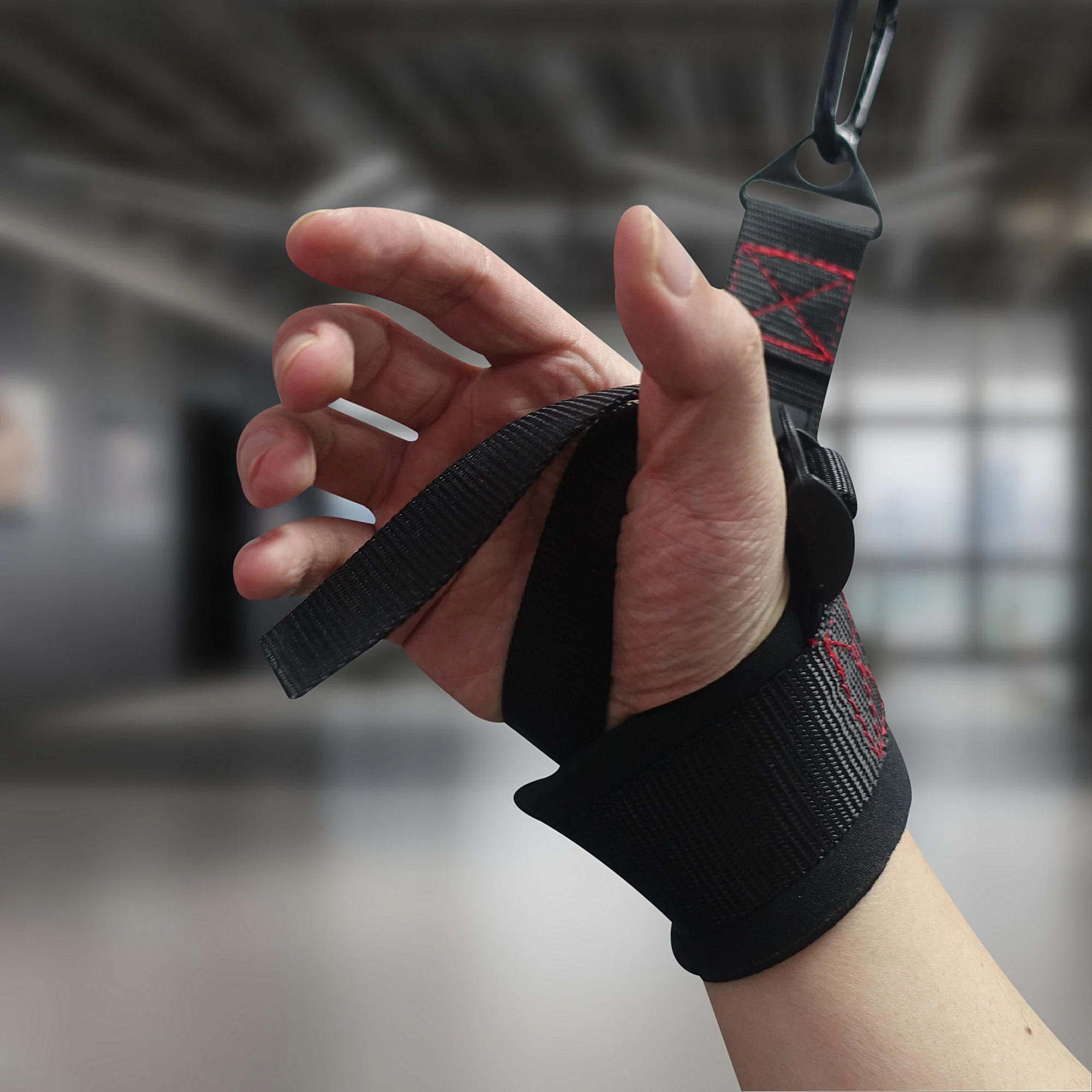 Fitness One-hand Wrist Strap Handle Arm Wrestling Forearm Strengthener Pull-down Multi Gym Bodybuilding Cable Attachment 6