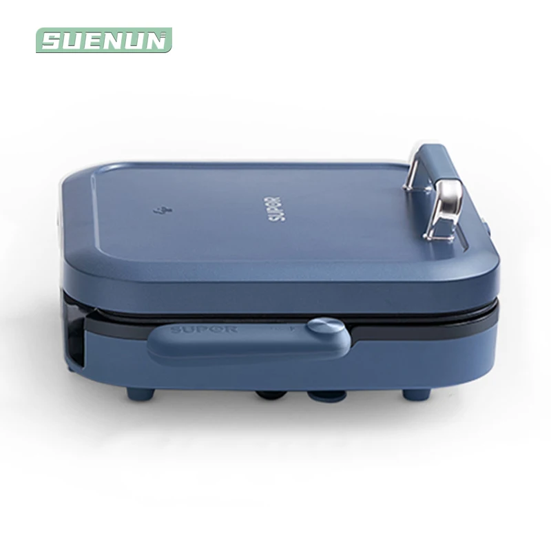 Electric griddle for household deepening and enlarging baking pan with double-sided heating can be disassembled and washed