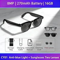 AI Smart Glasses 8MP Cam Rec 100+ Lang Translator BT Call Music Sunglasses Unisex 2026 - Image 6