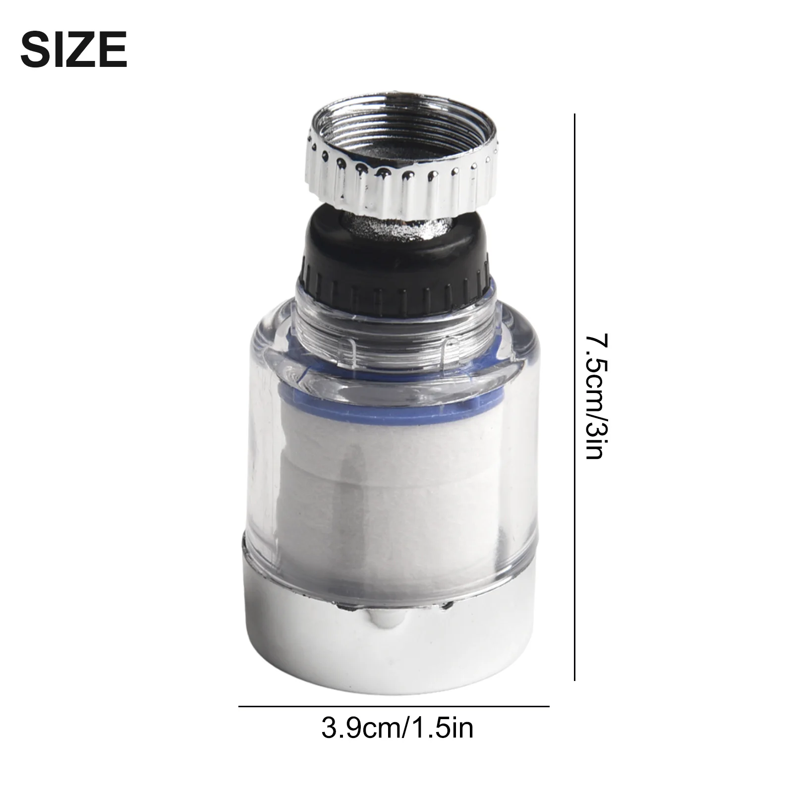 Faucet Shower Water Purifier Filter Kitchen Tap Water Filter Bathroom Faucet Water Clean Purifier Filter Water Purification 4