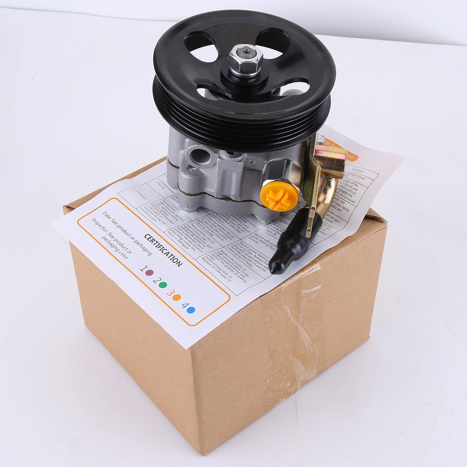 Nissan Frontier Xterra Power Steering Pump with Pulley for V6 3.3L Engines