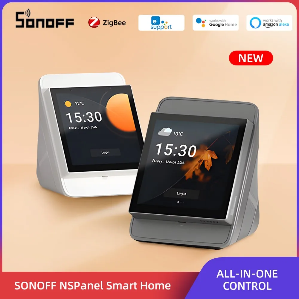 

New ’SONOFF NSPanel Pro Smart Home Control Panel Multiple Controller 3.95" TFT Touch Screen With Zigbee Gateway Work With Alexa