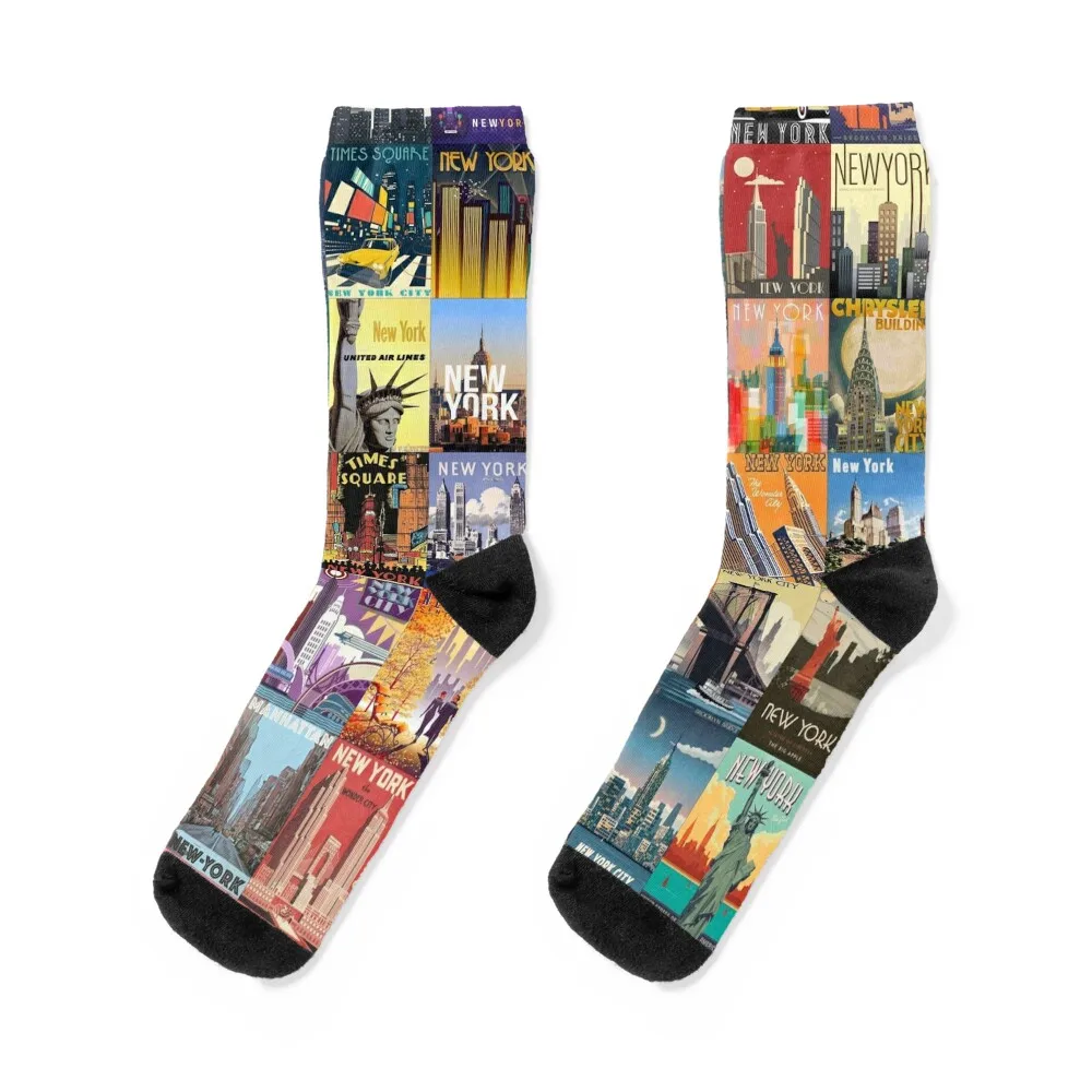 New York, New York Socks essential Fun socks sport socks Socks Girl Men's