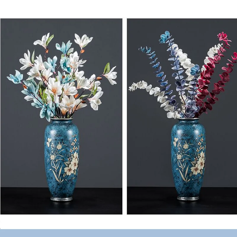 Jingdezhen Ceramic Vase Vintage Chinese Traditional Vases Home Decoration Animal Vase Fine Smooth Surface Furnishing Articles 4