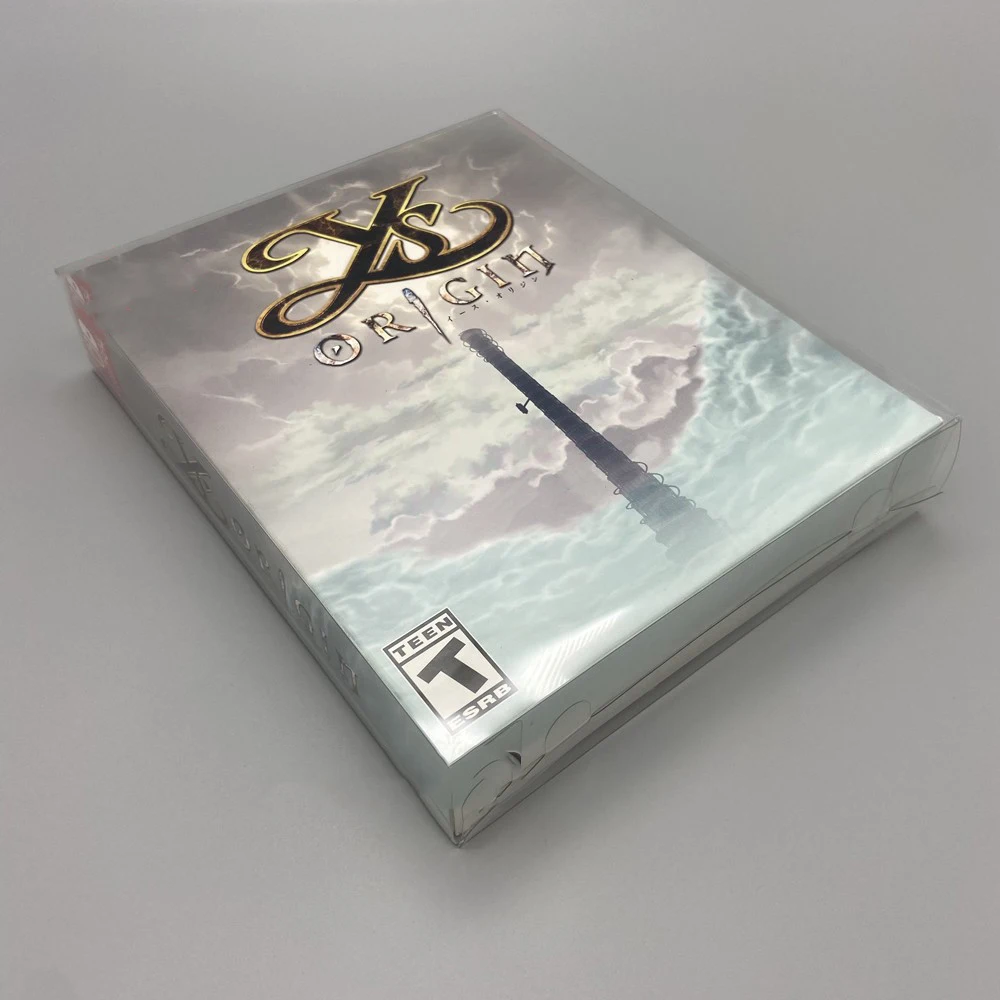 1 Scatola Protettiva Per The Ys Origin Us Lrg Special Edition Nintendo Switch Clear Display Case Collect Box