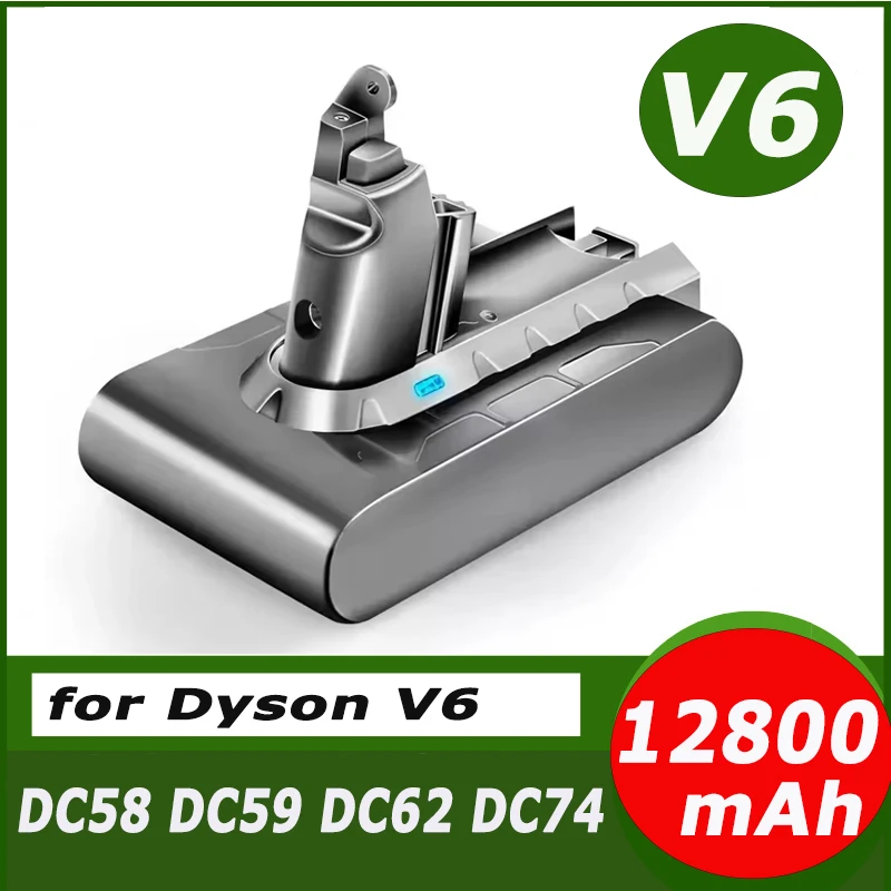 Vacuum Cleaner Battery Original 21.6V 38000mAh Li-ion Battery for Dyson V6 DC58 DC59 DC62 DC74 SV09 SV07 SV03 965874-02 Vacuum Cleaner Battery L30