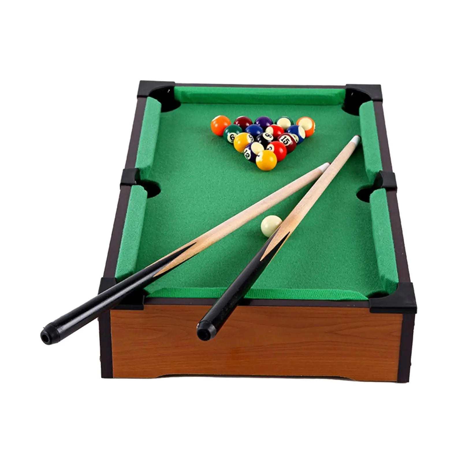 Mini Pool Table For Kids & Adults - Multi Game Table Top Billiards Set With Balls & Cues