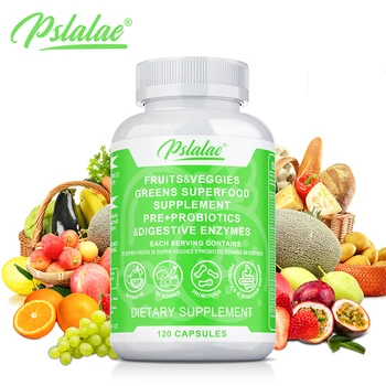 Fruits & Vegetables Green Superfood Supplements - Anti-constipation,Weight Loss,Improve Metabolism,Promote Intestinal Digestion