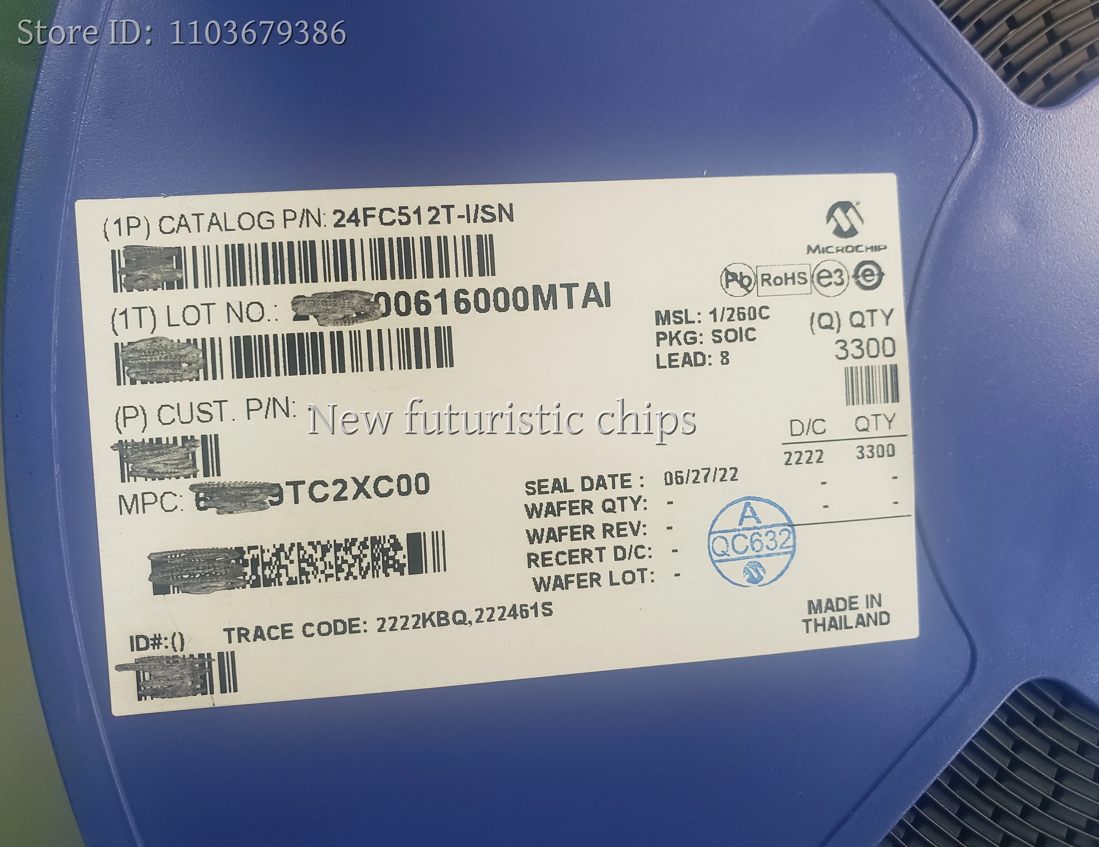 5-100 шт. 24FC512-I/SN 24FC512 SOP8 новый оригинальный EEPROM