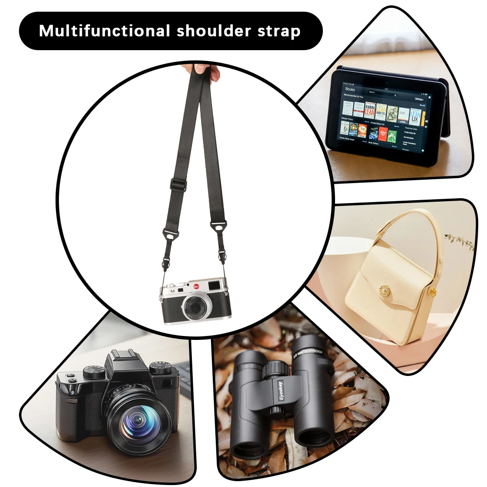 다기능 카메라 숄더 스트랩 퀵릴리즈 벨트 캐논 EOS R5 R6 니콘 Z7 Z6 A6400 A7M4 A7C 후지 XT4 마이크로 DSLR