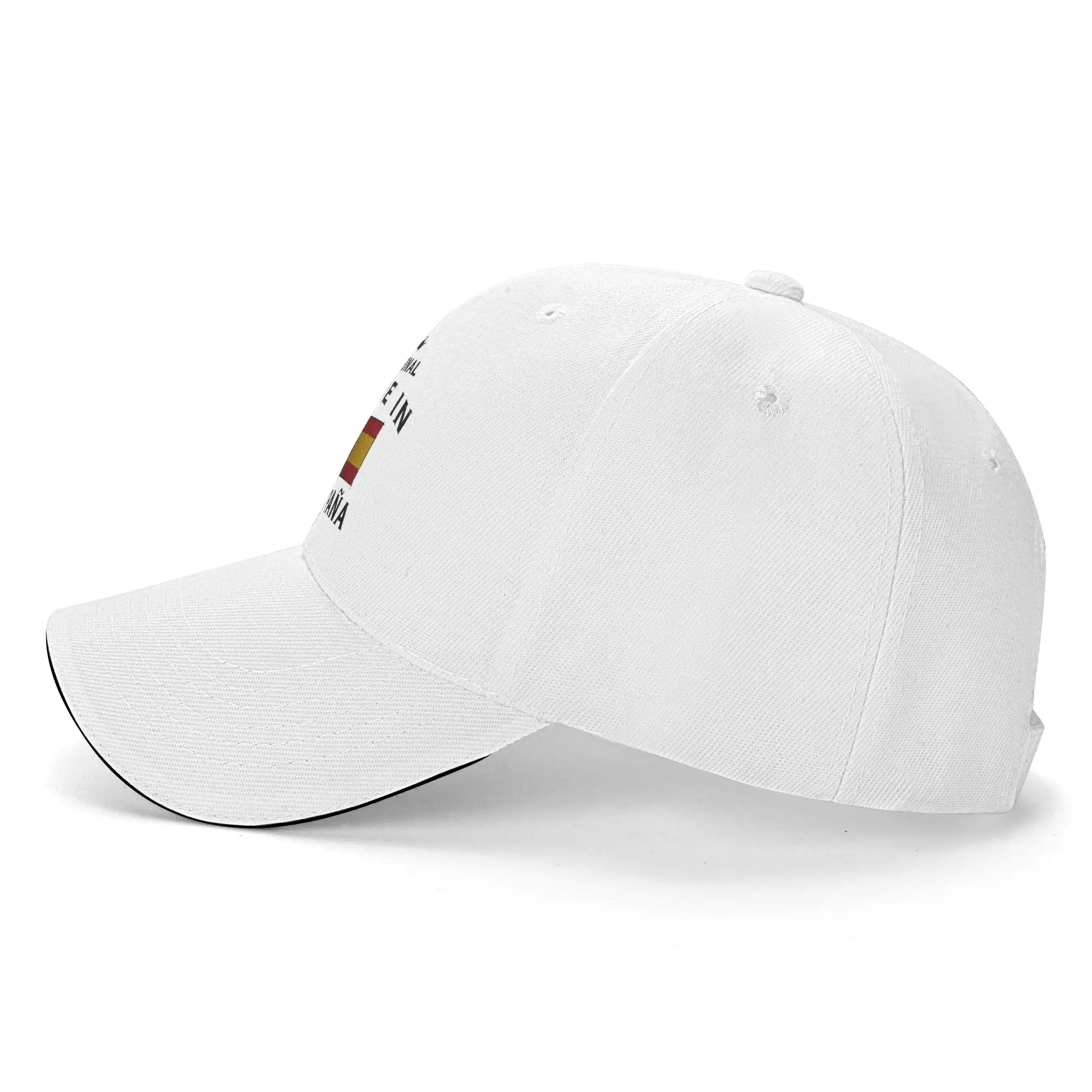 Spanien Spanische Flagge Baseballkappe Modische Trucker-Mütze Sommer Paar Damen Outdoor Gym Snapback Cap – Detail 6