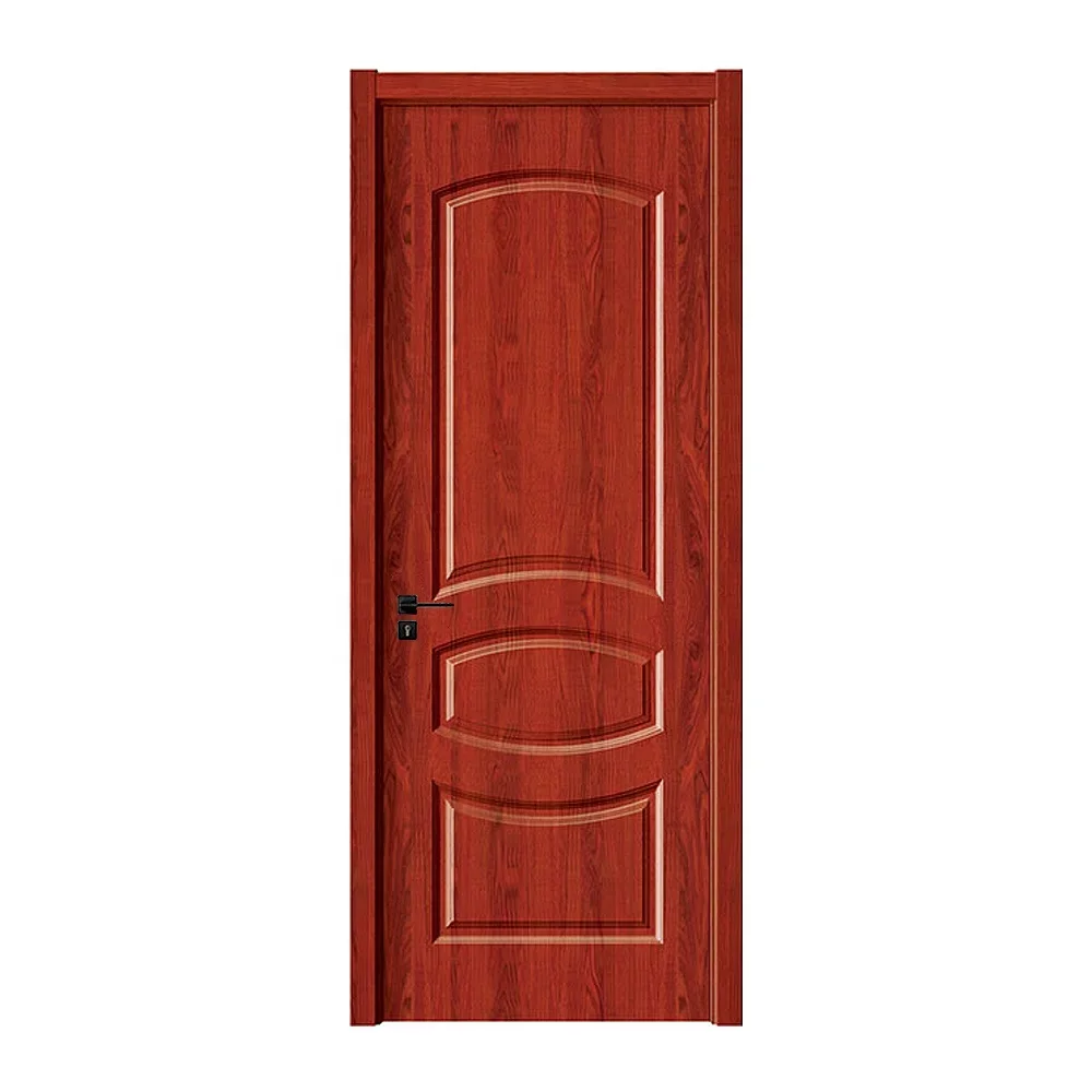 Hot Sales White Wooden Door Modern Interior Doors Single Wooden Door Design 5