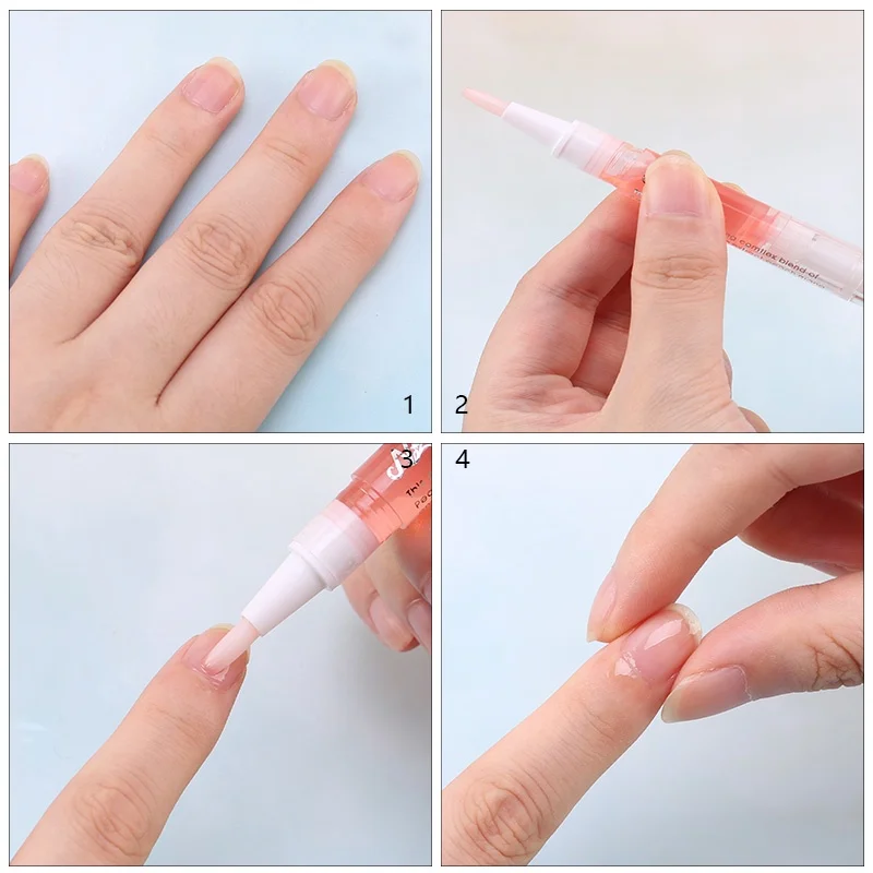 Cuticle Oil Pens Gel Nail Nourishment Polish for Nails Treatment 5ml Nailfinger Care Tools 6/1pcs nail care oil,nail cuticle oil pen