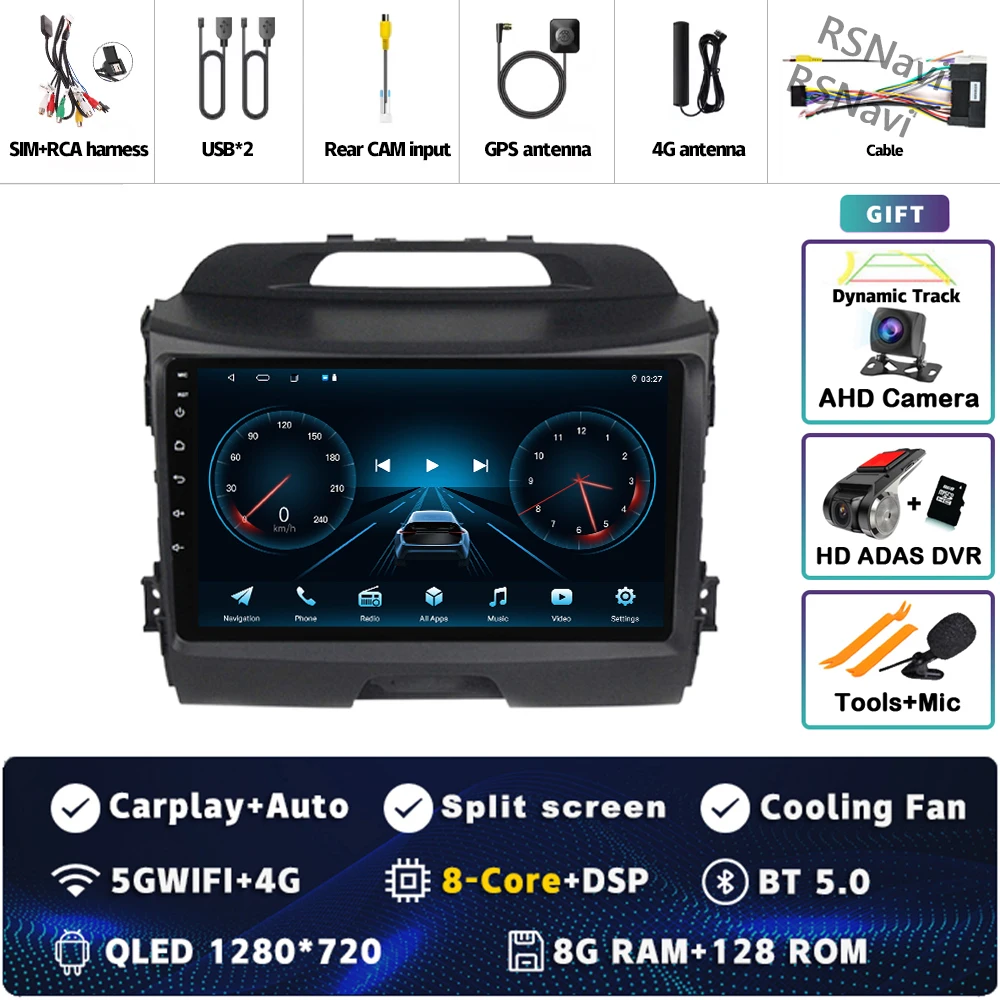 8G-128G CAM DVR