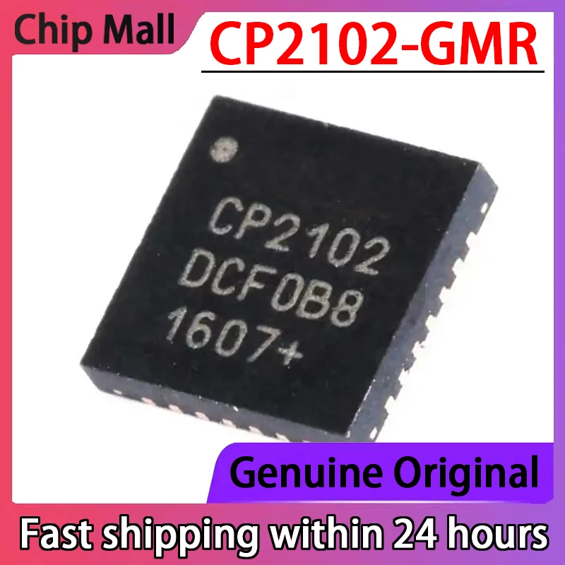 

1PCS Chip CP2102-GMR CP2102 QFN-28 USB To UART Bridge Controller