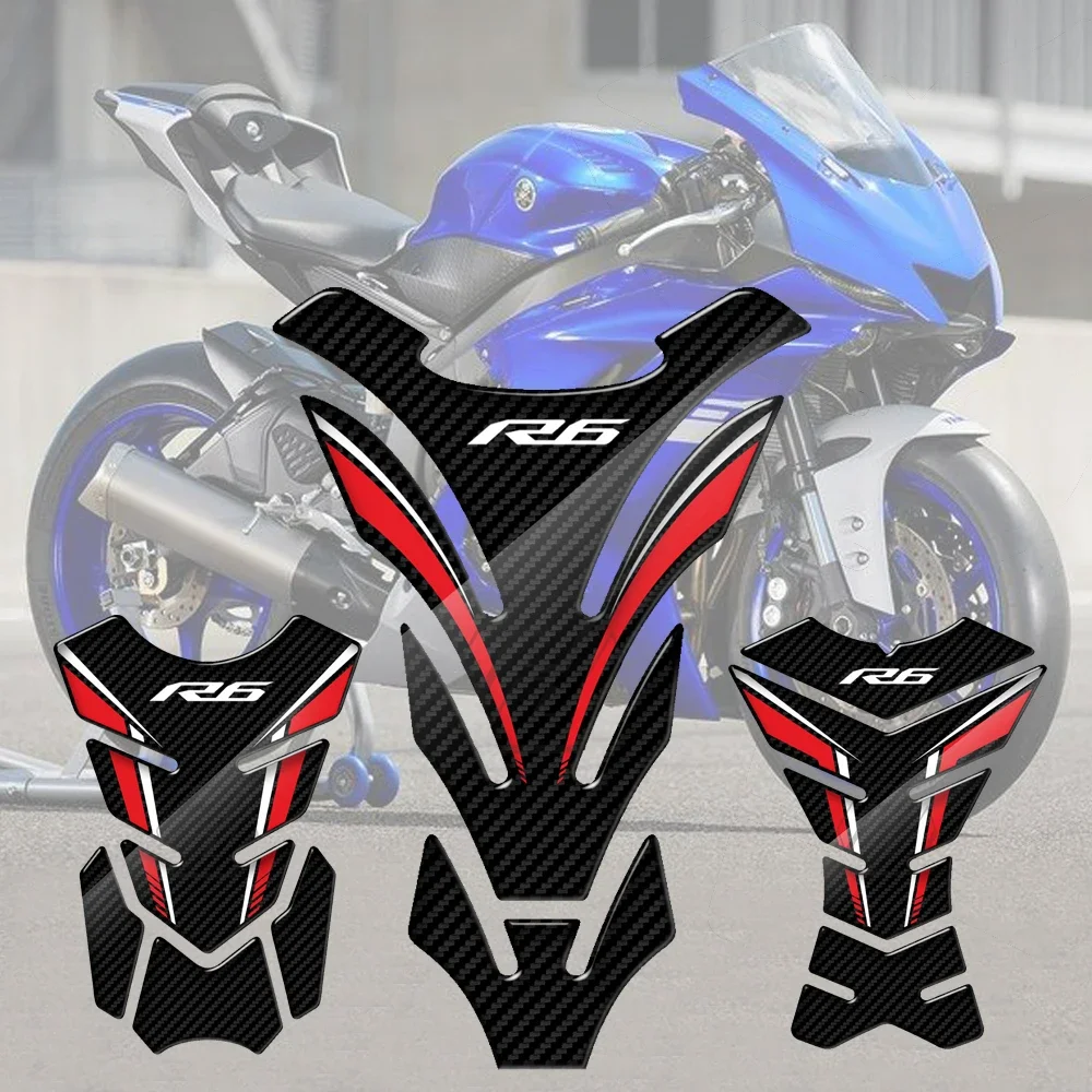 

3d-наклейка на бак мотоцикла Yamaha YZF-R6 R6, все годы