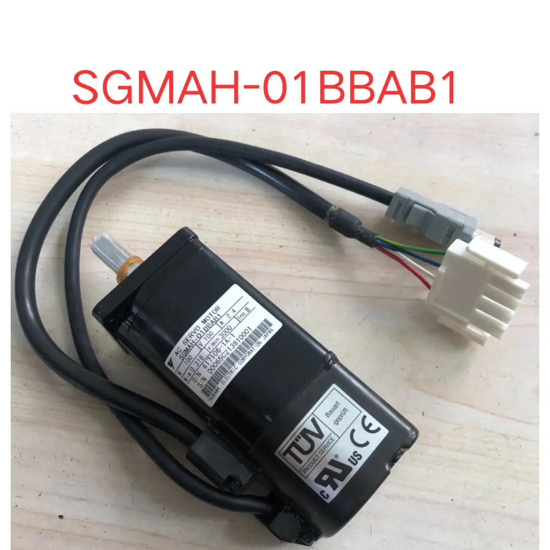 

used SGMAH-01BBAB1 Servo motor 100W test OK Fast shipping