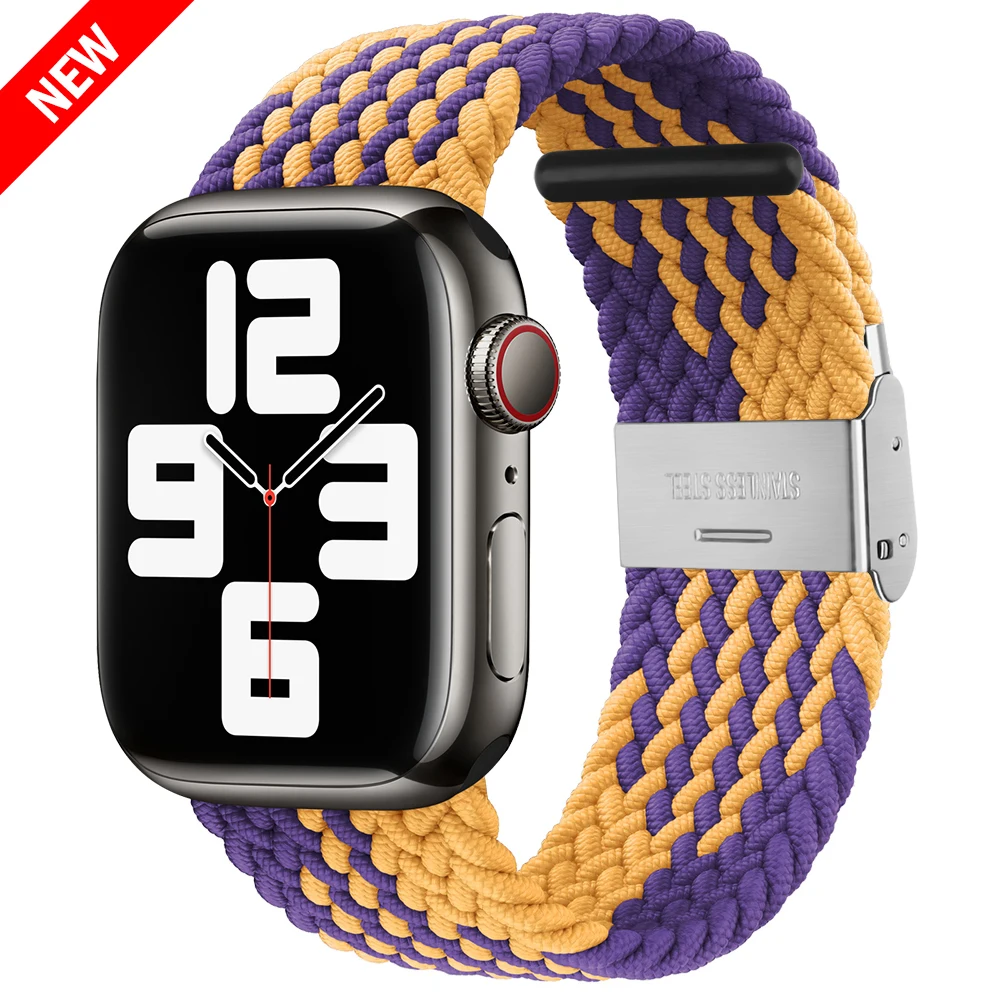Braided Elastic Solo Loop Bracelet