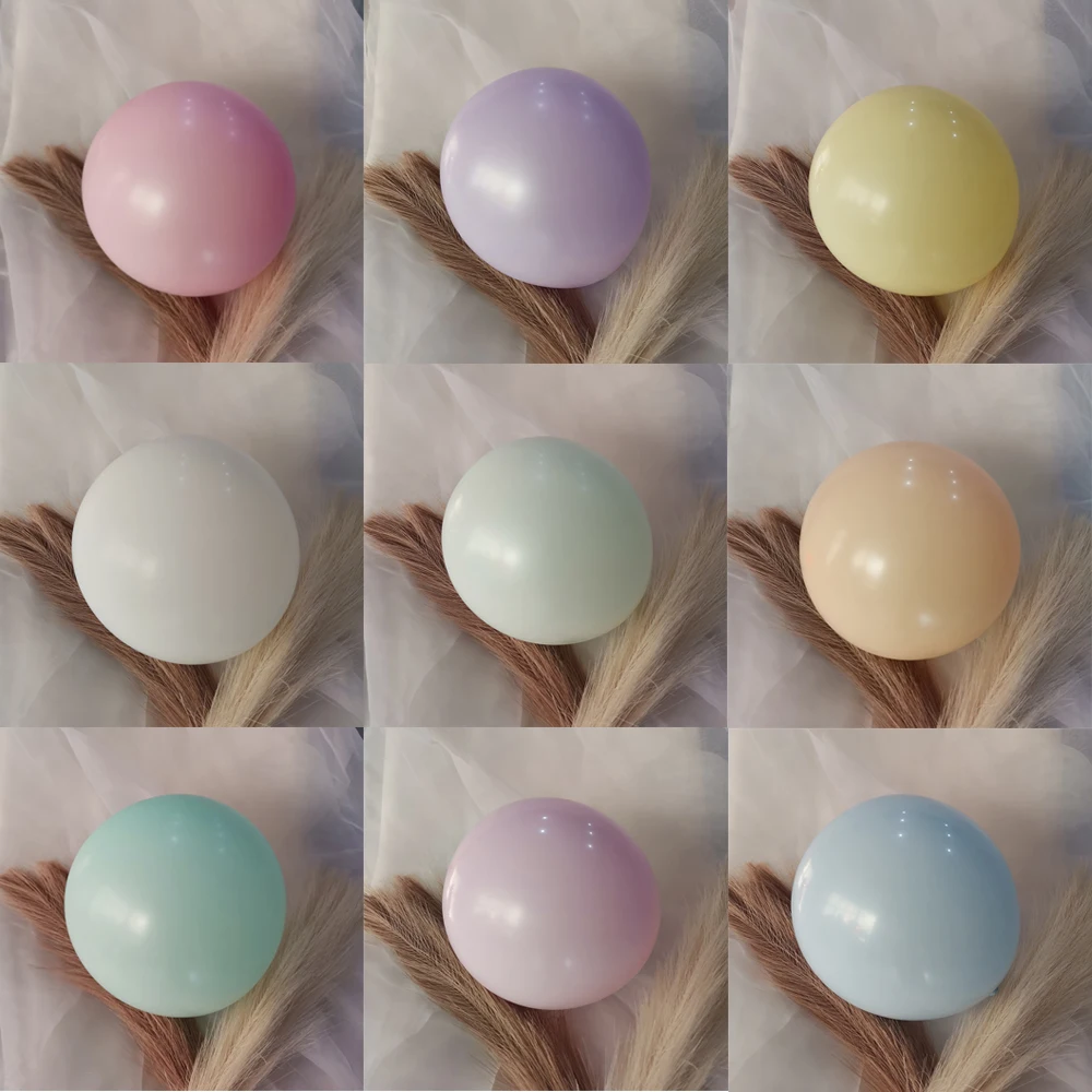 

30pcs/Lot 5/10/12inch Makaron Balloons Wedding Balloons Birthday Party Decorations Balon Festival Celebrations Background Decor