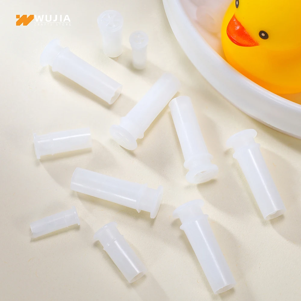 30/50/100pcs Plastica Squeaky Giocattolo Fischio Ance Inserto Noise Maker Scarpe Cane Gatto Squeakers Riparazione Fix Pet Peluche Accessori