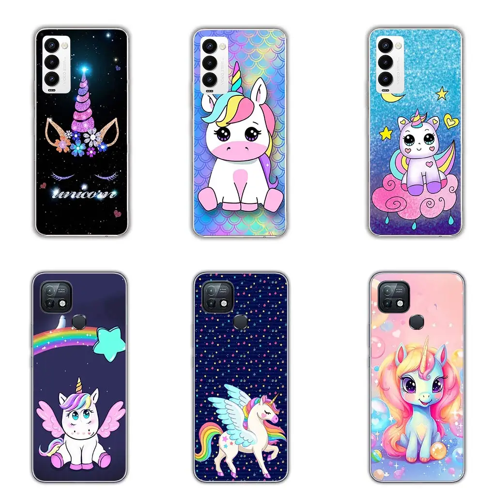 Unicorn Horse Silicone Phone Cover - Soft and Durable Case